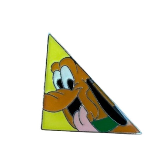 Disney Trading Pin 2008 Mickey and Friends Tangram Puzzle Triangle Pluto - Picture 1 of 2
